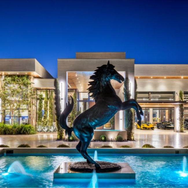 A Ferrari-Inspired Ultra-luxury Estate Sets a Record in Delray Beach